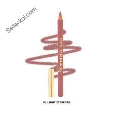 Colormax Satin Glide Lip Liner Pencil Light Espresso 01